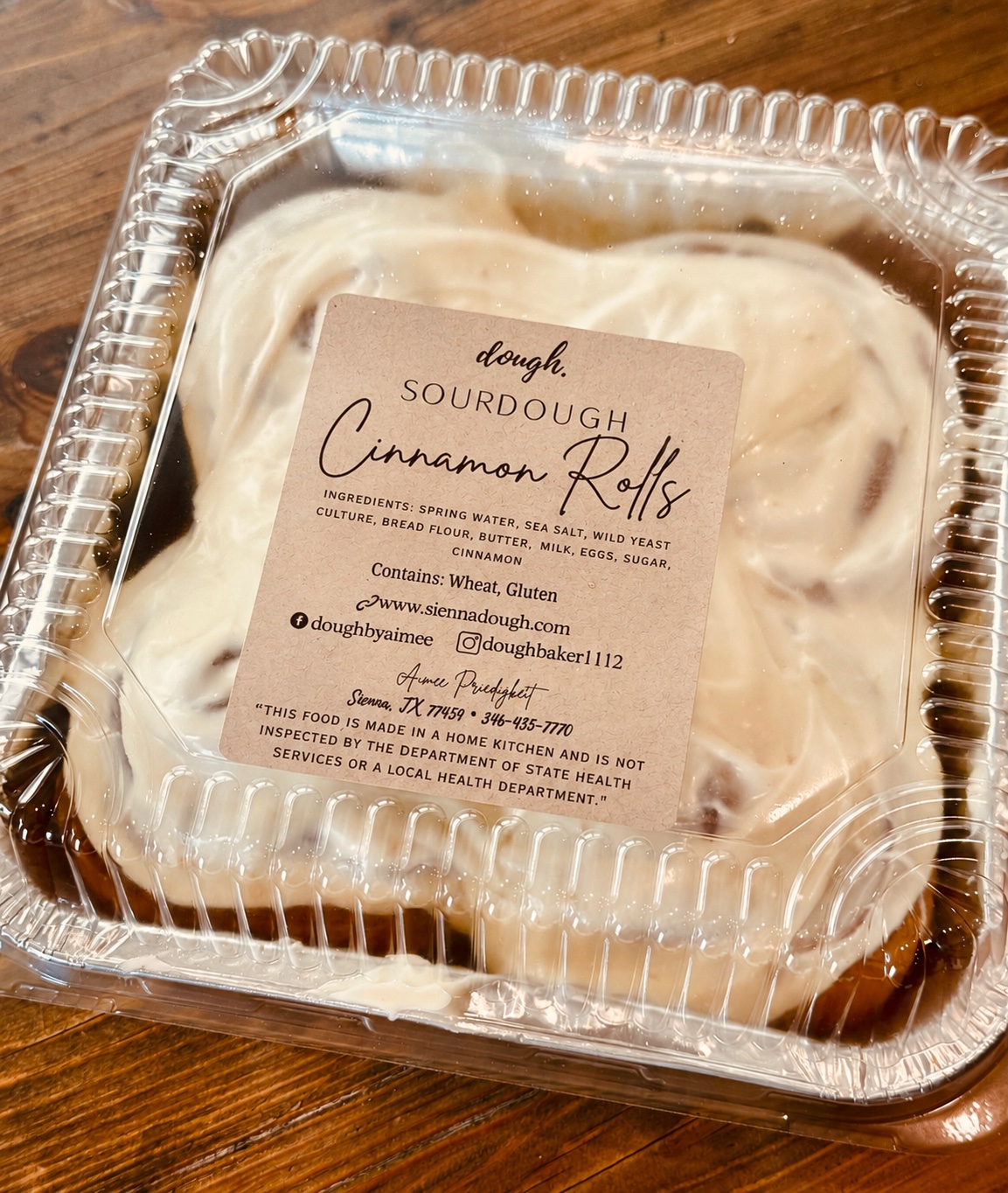 Jumbo Sourdough Cinnamon Rolls